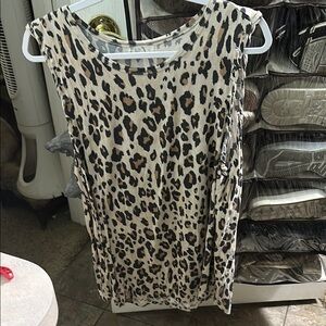 Maurices Leopard Print Tank Top